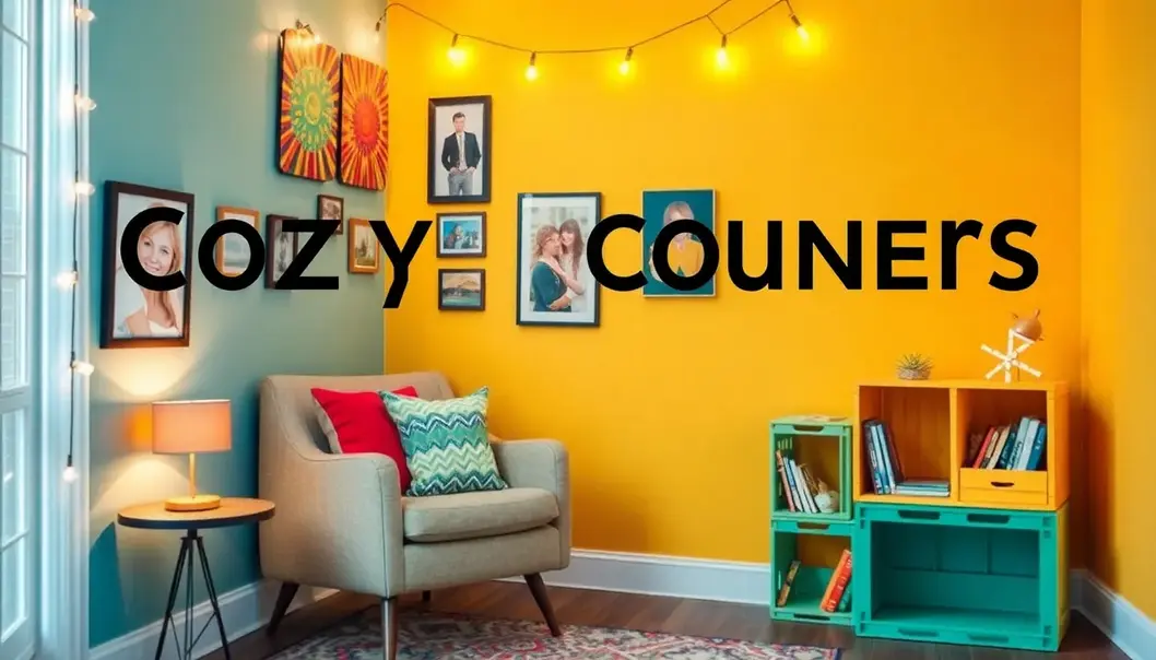 Budget-friendly essentials for a college reading nook.