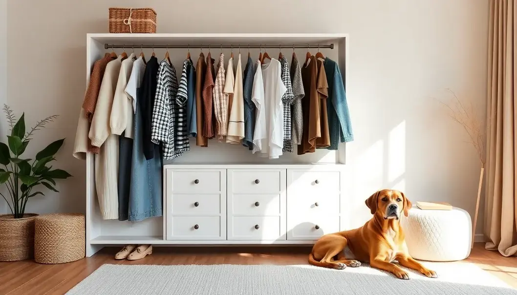 Choosing fabrics that resist pet fur and are easy to maintain is key.